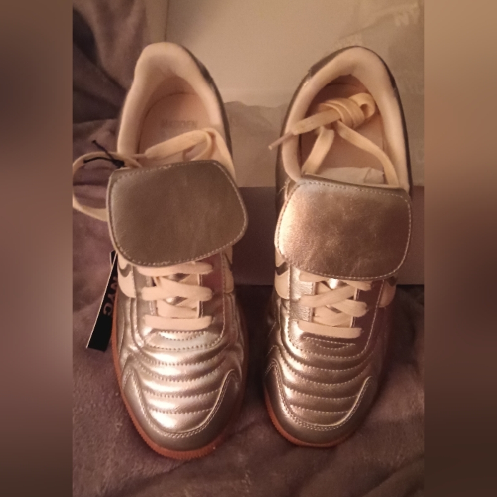 Madden NYC Elegant Silver Women's Sneakers